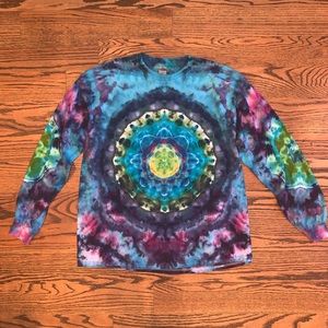 Long sleeve tie dye